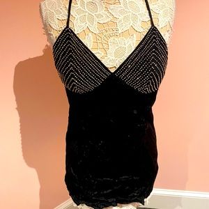 Free People sparkly tank top